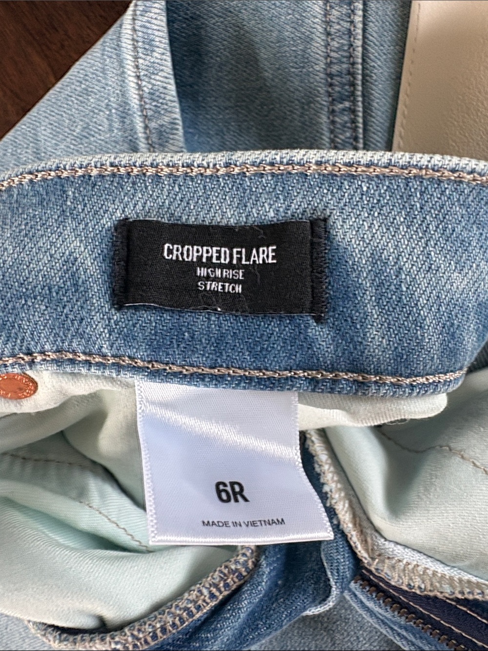 Express Light Wash Flare Jeans - Picture 5 of 7